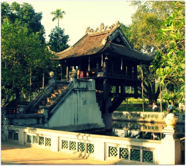 One Pillar Pagoda in Hanoi