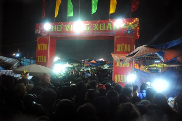 Overview of Vieng Market